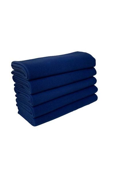 ecottonworks Midnight Blue Polar Shawl Cover 5 Pieces Cafe Restaurant Gift Polar Shawl