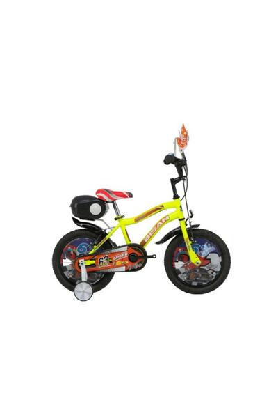 Bisan BİSAN BOBO ÇOCUK BİSİKLETİ 24CM 16 JANT SARI TURUNCU