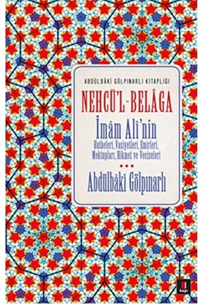 Kapı Yayınları Nehcül Belaga