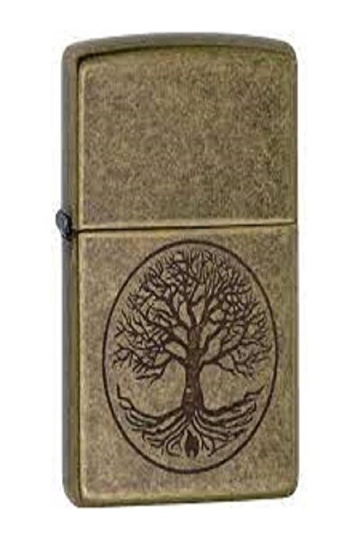 Zippo Çakmak Usa Mat Hayat Ağacı