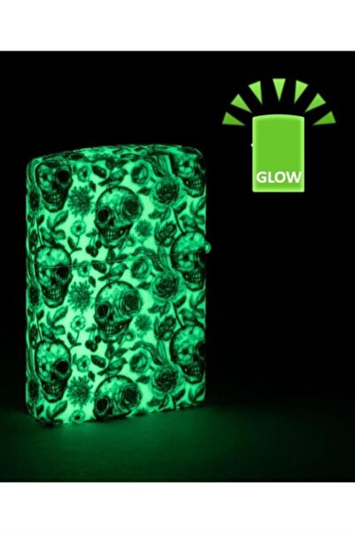 Zippo Çakmak Usa Neon Desenli