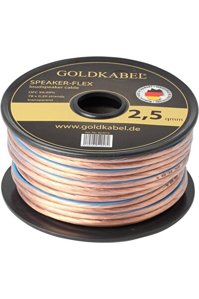 Genel Markalar Goldkabel Speaker - Flex 2X2.50Mm² Hoparlör Kablosu - 10 Metre