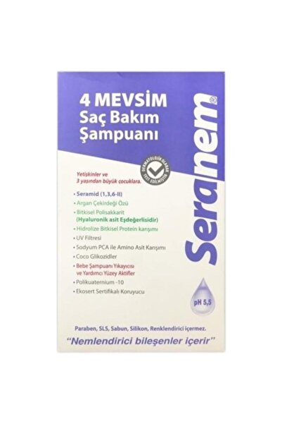 Dermadolin Seranem 4 Mevsim Saç Bakım Şampuanı 300 ml