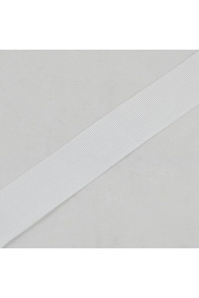 Partivitrini White Grosgrain Ribbon 3 cmX 10 Meters