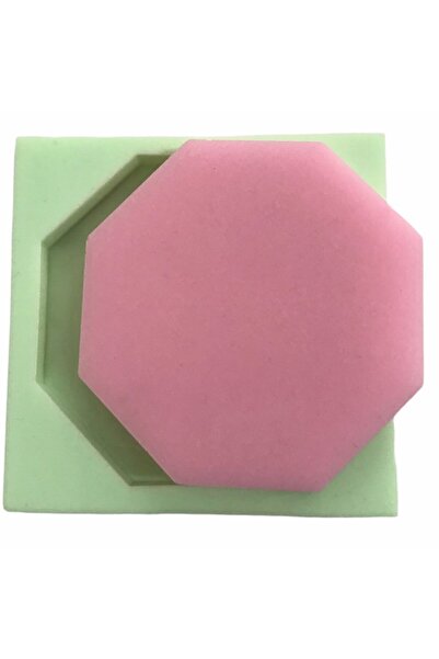 Partivitrini قالب إيبوكسي سيليكون مثمن 7x7x1