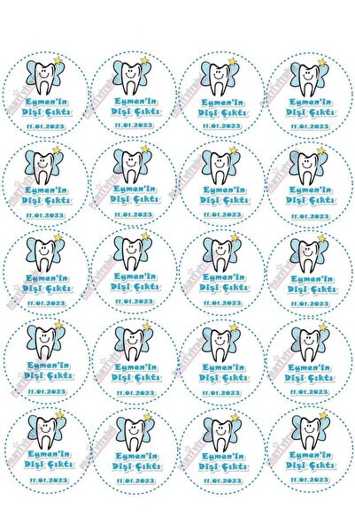 Partivitrini Erkek Diş Buğdayı Temalı Yenilebilir Resimli Pasta Ve Kurabiye Ü...