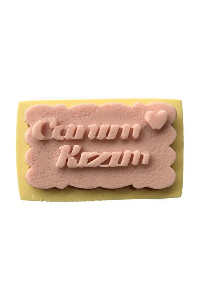 Partivitrini My Dear Daughter Written Painting Shaped Silicone Pastry and Can...
