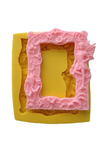 Partivitrini Fairy Girl Figured Rectangle Shaped Silicone Pastry and Candy Do...