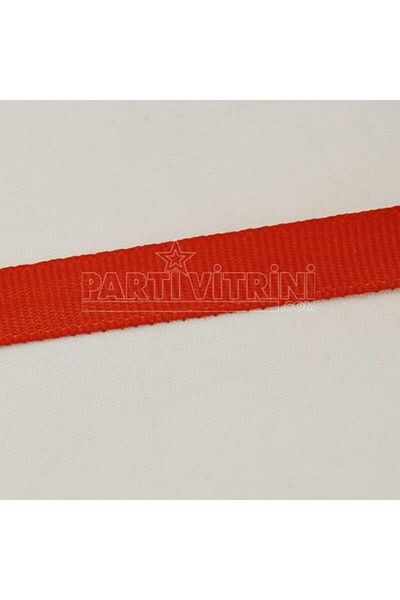 Partivitrini Red Grosgrain Ribbon 1 cmX 10 Meters