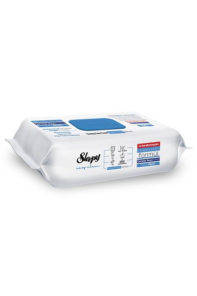 Sleepy 2x100 (200 Sheets) Microfiber Easy Clean Surface Cleaning Towel with Bleach Additive