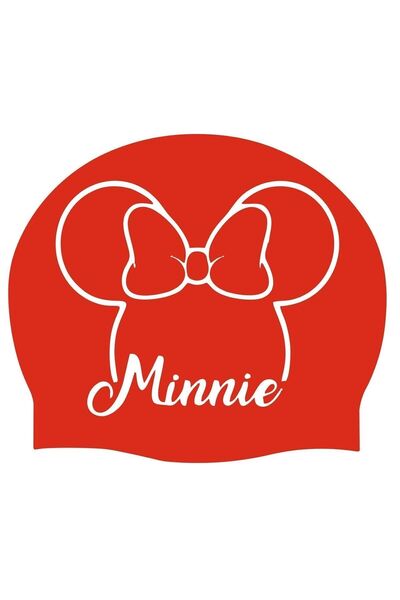 İKAVİ غطاء رأس من السيليكون مطبوع عليه ميني ماوس