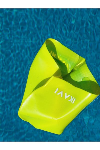 İKAVİ Neon High Quality Silicone Sea and Pool Cap