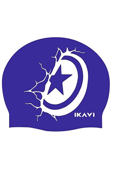 İKAVİ Captain America Printed Silicone Bonnet