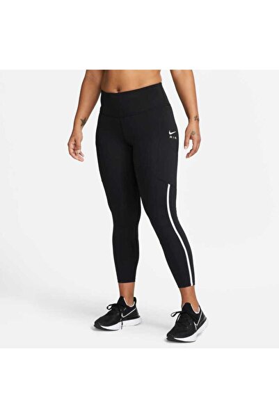 Nike Dri Fit Air Fast 7/8 Tight Kadın Siyah Spor Tayt