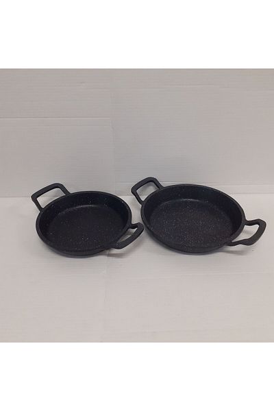 gülsan 20-22 cm Cast Iron Granite Sahan Set of 2