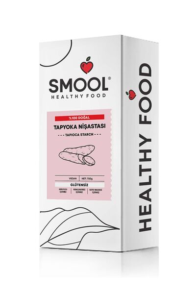 SMOOL Tapyoka Nişastası (550 GR) , Vegan, Glütensiz, Katkısız, Doğal, Bitkisel