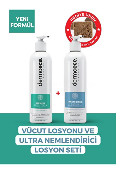 dermoece Skabiece Vücut Losyonu Ve Ultra Nemlendirici Losyon Seti 1 1 (KAŞINTI)