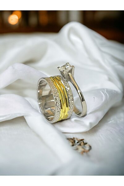 Alyans Gümüş Evi 9 Mm Tektaş Alyans