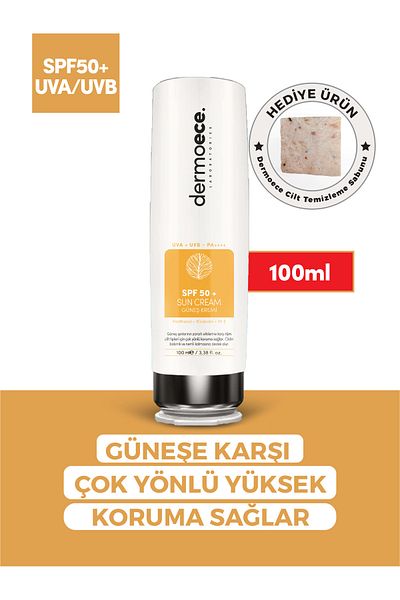 dermoece SPF 50 + Sun Cream Sun Cream 100 Ml