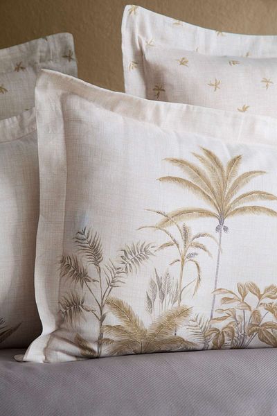Apricitas HOME Piquet Noble Gray Double Person Bamboo Printed Pique Set