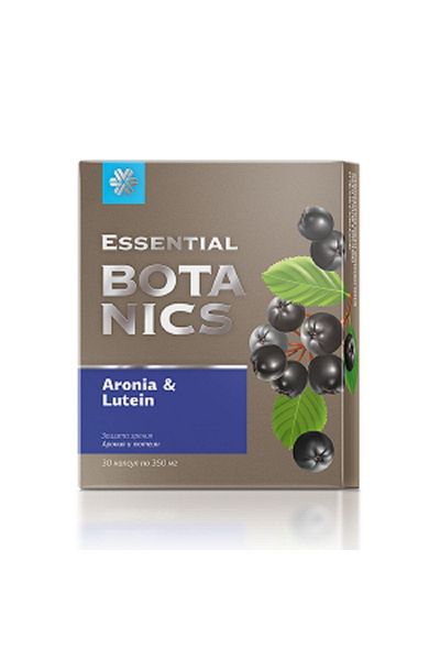 Siberian Wellness Essential Botanics.Food Supplement Containing Aronia & Lutein