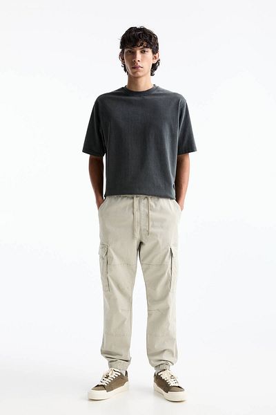 Pull & Bear Cargo Jogger Pants