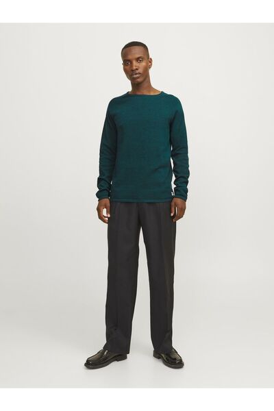 Jack & Jones Strickpullover Mit Rundhals Einfarbig Strickpullover Mit Rundhals