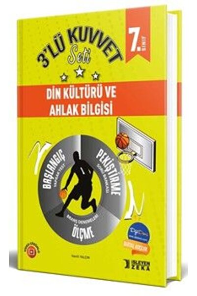 İşleyen Zeka Yayınları 7. Sınıf Din Kültürü Ve Ahlak Bilgisi 3 Lü Kuvvet Serisi Seti 2024-2025