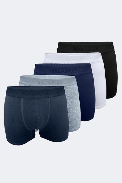 Malabadi Ανδρικό Milan Modal Boxer 5 Pack - Πολύχρωμο Mb14