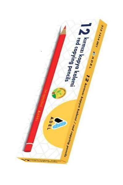 Adell Adel 12-Piece Red Cap Pen (Copy Pen)