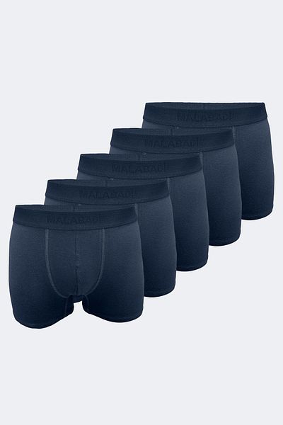 Malabadi Ανδρικό Milan Modal Boxer 5 Pack - Smoked Mb14