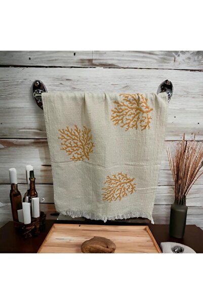 fildastore Fildastore, %100 Pamuk Müslin,el Yapımı, Mercan Desen, Taş Baskılı...