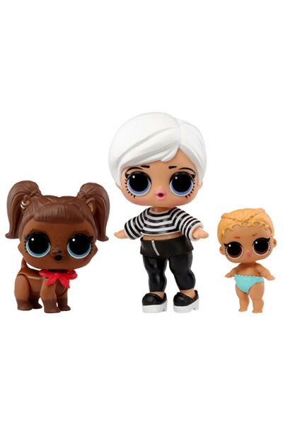 lol bebek Lol Surprise Tots Bebeği ve Hayvanlar Beatnik Babe-Darling Doggie-L...