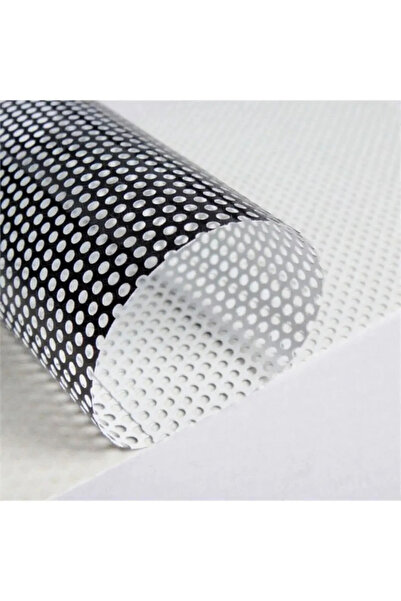 Azra Reklam One Way Vision Beyaz Delikli Folyo Cam Filmi 106 x 50 cm
