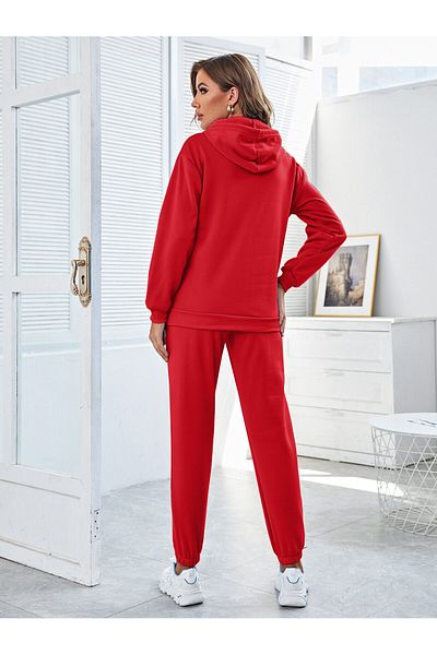 mercoledi Oversize Hooded Women's Tracksuit Set