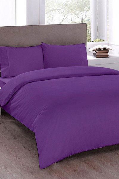 Çeyiz Diyarı Set cuvertură dublu Pure Plum