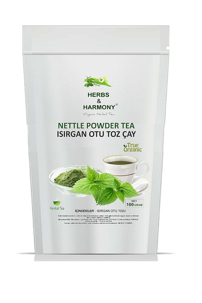 Herbs & Harmony 100 Gram Nettle Powder Tea - Nettle Powder Tea