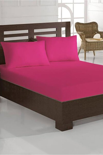 Çeyiz Diyarı Σετ Σεντόνια Μονό Εφαρμογή Perla - Φούξια