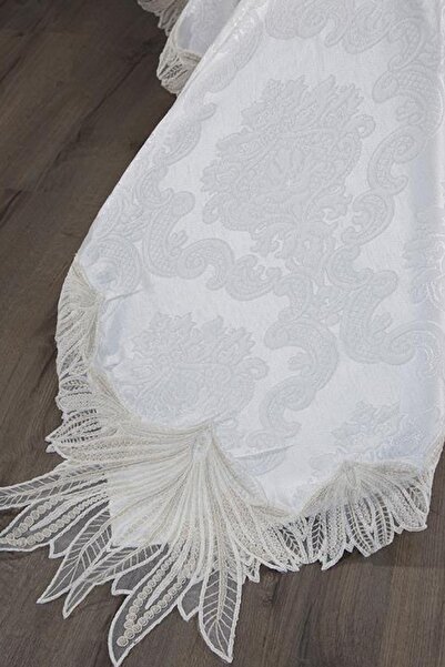 Çeyiz Diyarı Pride Yatak Örtüsü Krem