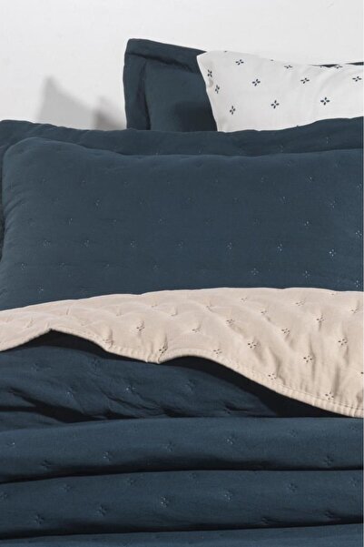 Çeyiz Diyarı Washed Soft Double Sided 6 Piece Dowry Set Green