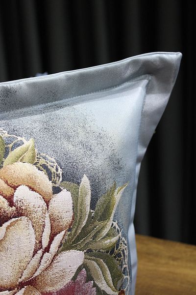 Çeyiz Diyarı Husă de pernă de lux Tapestry, 2 piese, gri