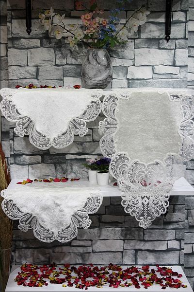 Çeyiz Diyarı Set dormitor Yasemin 3 piese crem