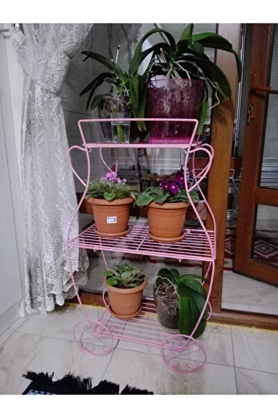 Firdevs Giyim Anadolu Küp 3 Raflı Ferforje Sehpa