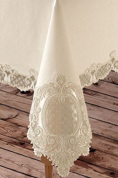 Çeyiz Diyarı French Laced Lace Dinner Set - 25 Pieces