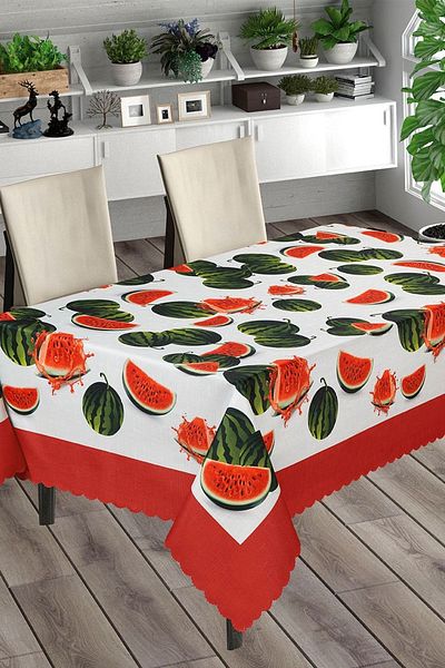 Çeyiz Diyarı Punnet Kitchen And Garden Tablecloth 140x140 Cm