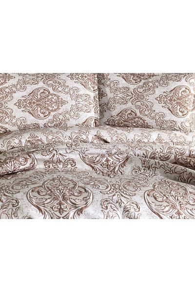 Çeyiz Diyarı Sude Jacquard Bedspread Brown