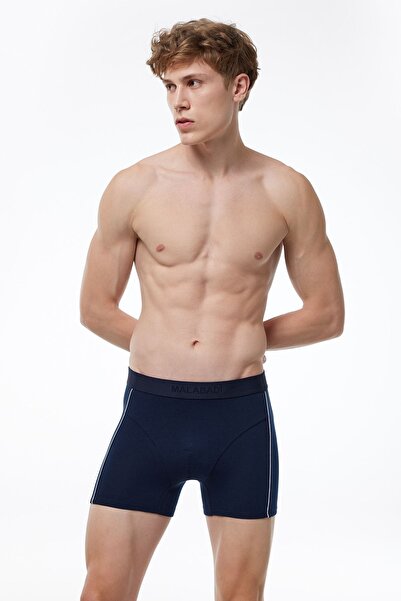 Malabadi Ανδρικό Modal Boxer 3mb017 - Καπνιστό Γκρι, Μαύρο, Συσκευασία 3