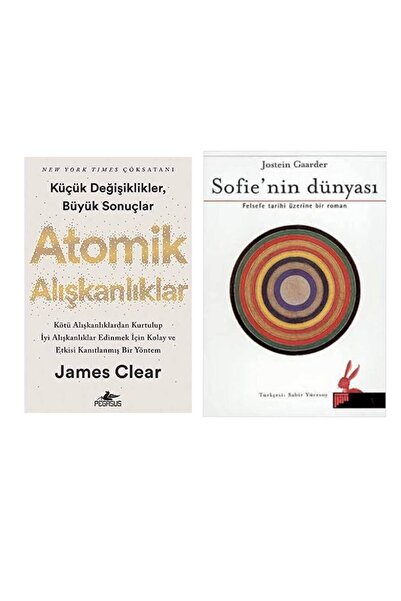 Pan Yayıncılık Atomik Alışkanlıklar James Clear - Sofie’nin Dünyası Jostein Gaarder