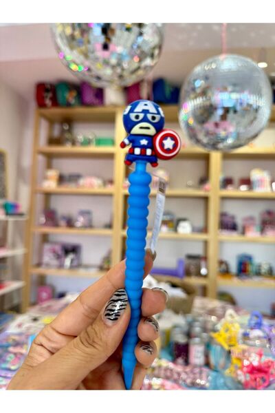sisa.art Captain America Tip Pen for Boys 0.7 Tip Pens (1 Pcs)