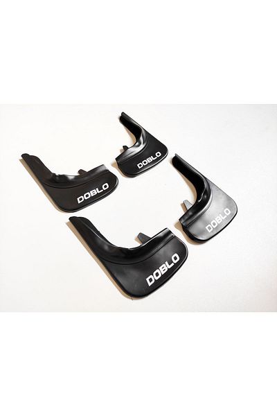BTL OTOMOTİV Doblo 4-Piece Dust Cover and Mudguard Set - Front and Rear